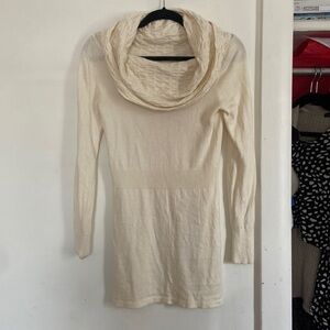 3/$25 💓 Caché Sweater Dress Y2K Cowl Neck (Cache)